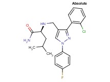 N~2~-{[3-(2-chlorophenyl)-1-(4-fluorophenyl)-1H-pyrazol-4-yl]methyl}-L-leucinamide