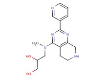 3-[methyl(2-pyridin-3-yl-5,6,7,8-tetrahydropyrido[3,4-d]pyrimidin-4-yl)amino]propane-1,2-diol
