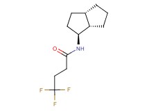 4,4,4-trifluoro-N-[(1S*,3aS*,6aS*)-octahydropentalen-1-yl]butanamide