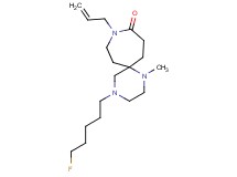 9-allyl-4-(5-fluoropentyl)-1-methyl-1,4,9-triazaspiro[5.6]dodecan-10-one