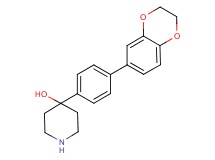 4-[4-(2,3-dihydro-1,4-benzodioxin-6-yl)phenyl]piperidin-4-ol