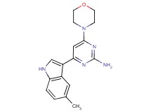 4-(5-methyl-1H-indol-3-yl)-6-morpholin-4-ylpyrimidin-2-amine