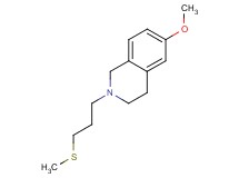 6-methoxy-2-[3-(methylthio)propyl]-1,2,3,4-tetrahydroisoquinoline