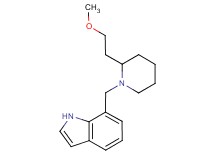 7-{[2-(2-methoxyethyl)piperidin-1-yl]methyl}-1H-indole