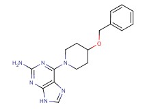 6-[4-(benzyloxy)-1-piperidinyl]-9H-purin-2-amine