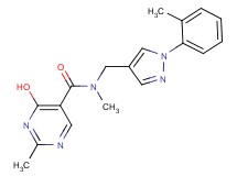 4-hydroxy-N,2-dimethyl-N-{[1-(2-methylphenyl)-1H-pyrazol-4-yl]methyl}pyrimidine-5-carboxamide