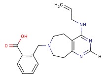 2-{[4-(allylamino)-5,6,8,9-tetrahydro-7H-pyrimido[4,5-d]azepin-7-yl]methyl}benzoic acid
