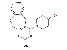 1-(2-methyl-5,11-dihydro[1]benzoxepino[3,4-d]pyrimidin-4-yl)piperidin-4-ol