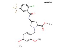 methyl (4S)-4-{[2-chloro-5-(trifluoromethyl)benzoyl]amino}-1-(2,4-dimethoxybenzyl)-L-prolinate