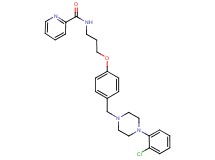 N-[3-(4-{[4-(2-chlorophenyl)-1-piperazinyl]methyl}phenoxy)propyl]-2-pyridinecarboxamide