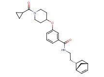 N-{2-[(1S*,2S*,4S*)-bicyclo[2.2.1]hept-5-en-2-yl]ethyl}-3-{[1-(cyclopropylcarbonyl)-4-piperidinyl]oxy}benzamide