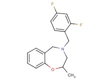 4-(2,4-difluorobenzyl)-2-methyl-2,3,4,5-tetrahydro-1,4-benzoxazepine