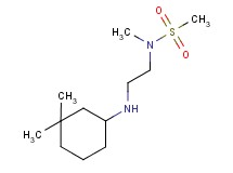 N-{2-[(3,3-dimethylcyclohexyl)amino]ethyl}-N-methylmethanesulfonamide