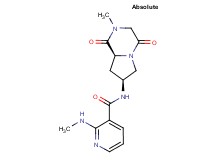 2-(methylamino)-N-[(7S,8aS)-2-methyl-1,4-dioxooctahydropyrrolo[1,2-a]pyrazin-7-yl]nicotinamide