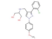 2-({[3-(2-chlorophenyl)-1-(4-methoxyphenyl)-1H-pyrazol-4-yl]methyl}amino)-1,3-propanediol