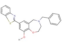 7-(1,3-benzothiazol-2-yl)-4-benzyl-2,3,4,5-tetrahydro-1,4-benzoxazepin-9-ol
