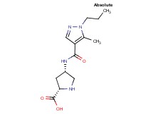 (4S)-4-{[(5-methyl-1-propyl-1H-pyrazol-4-yl)carbonyl]amino}-L-proline hydrochloride