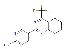 5-[4-(trifluoromethyl)-5,6,7,8-tetrahydroquinazolin-2-yl]pyridin-2-amine