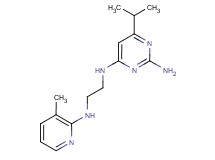 6-isopropyl-N~4~-{2-[(3-methylpyridin-2-yl)amino]ethyl}pyrimidine-2,4-diamine