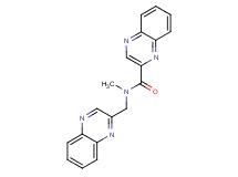 N-methyl-N-(2-quinoxalinylmethyl)-2-quinoxalinecarboxamide