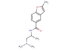 N-[2-(dimethylamino)-1-methylethyl]-2-methyl-1-benzofuran-5-carboxamide