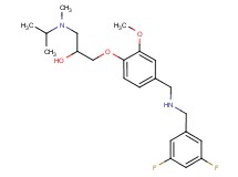 1-(4-{[(3,5-difluorobenzyl)amino]methyl}-2-methoxyphenoxy)-3-[isopropyl(methyl)amino]-2-propanol