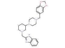 2-({3-[4-(1,3-benzodioxol-5-ylmethyl)-1-piperazinyl]-1-piperidinyl}methyl)-1H-benzimidazole