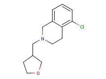5-chloro-2-(tetrahydrofuran-3-ylmethyl)-1,2,3,4-tetrahydroisoquinoline