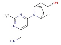 (3-endo)-8-[6-(aminomethyl)-2-methylpyrimidin-4-yl]-8-azabicyclo[3.2.1]octan-3-ol
