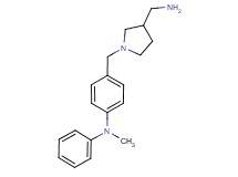 (4-{[3-(aminomethyl)-1-pyrrolidinyl]methyl}phenyl)methyl(phenyl)amine dihydrochloride