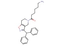 6-[3-(diphenylmethyl)-6,7-dihydroisoxazolo[4,5-c]pyridin-5(4H)-yl]-6-oxohexan-1-amine