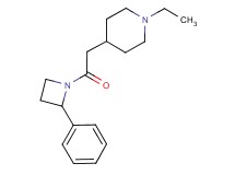1-ethyl-4-[2-oxo-2-(2-phenyl-1-azetidinyl)ethyl]piperidine