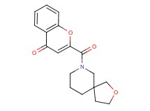 2-(2-oxa-7-azaspiro[4.5]dec-7-ylcarbonyl)-4H-chromen-4-one