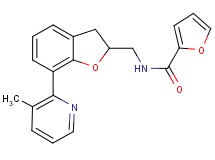 N-{[7-(3-methyl-2-pyridinyl)-2,3-dihydro-1-benzofuran-2-yl]methyl}-2-furamide