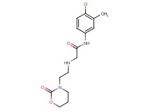 N-(4-chloro-3-methylphenyl)-2-{[2-(2-oxo-1,3-oxazinan-3-yl)ethyl]amino}acetamide
