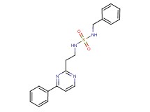 N-benzyl-N'-[2-(4-phenylpyrimidin-2-yl)ethyl]sulfamide