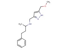 N-{[5-(methoxymethyl)-1H-pyrazol-3-yl]methyl}-4-phenylbutan-2-amine