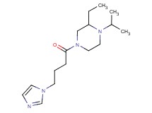 2-ethyl-4-[4-(1H-imidazol-1-yl)butanoyl]-1-isopropylpiperazine