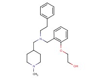 2-(2-{[[(1-methyl-4-piperidinyl)methyl](2-phenylethyl)amino]methyl}phenoxy)ethanol
