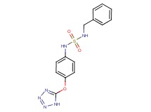 N-benzyl-N'-[4-(1H-tetrazol-5-yloxy)phenyl]sulfamide