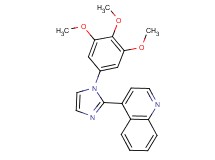 4-[1-(3,4,5-trimethoxyphenyl)-1H-imidazol-2-yl]quinoline