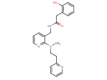 2-(2-hydroxyphenyl)-N-({2-[methyl(2-pyridin-2-ylethyl)amino]pyridin-3-yl}methyl)acetamide