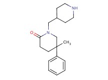 5-methyl-5-phenyl-1-(4-piperidinylmethyl)-2-piperidinone hydrochloride
