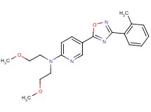 N,N-bis(2-methoxyethyl)-5-[3-(2-methylphenyl)-1,2,4-oxadiazol-5-yl]-2-pyridinamine