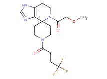 5-(methoxyacetyl)-1'-(4,4,4-trifluorobutanoyl)-1,5,6,7-tetrahydrospiro[imidazo[4,5-c]pyridine-4,4'-piperidine]