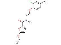 N-[2-(2-chloro-4-methylphenoxy)ethyl]-5-ethoxy-N-methyl-2-furamide