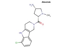 (3S,5S)-5-[(6-chloro-1,3,4,5-tetrahydro-2H-pyrido[4,3-b]indol-2-yl)carbonyl]-1-methylpyrrolidin-3-amine