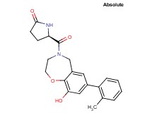 (5R)-5-{[9-hydroxy-7-(2-methylphenyl)-2,3-dihydro-1,4-benzoxazepin-4(5H)-yl]carbonyl}pyrrolidin-2-one