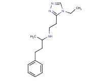 N-[2-(4-ethyl-4H-1,2,4-triazol-3-yl)ethyl]-4-phenylbutan-2-amine