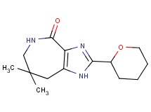 7,7-dimethyl-2-(tetrahydro-2H-pyran-2-yl)-5,6,7,8-tetrahydroimidazo[4,5-c]azepin-4(1H)-one